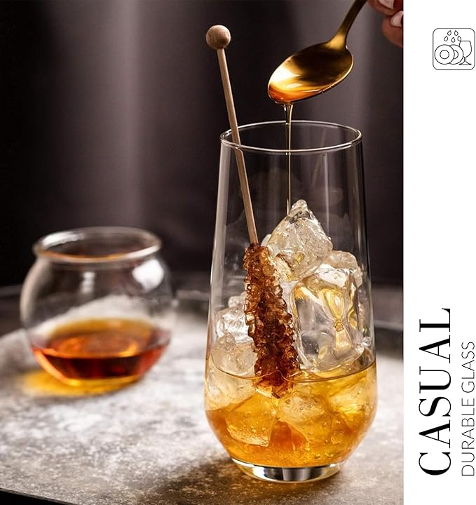 Krosno Splendour 6-Piece Highball Glass Set 16.2 oz