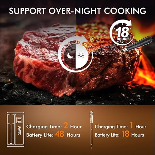 SmartChef 500FT Wireless BBQ Thermometer