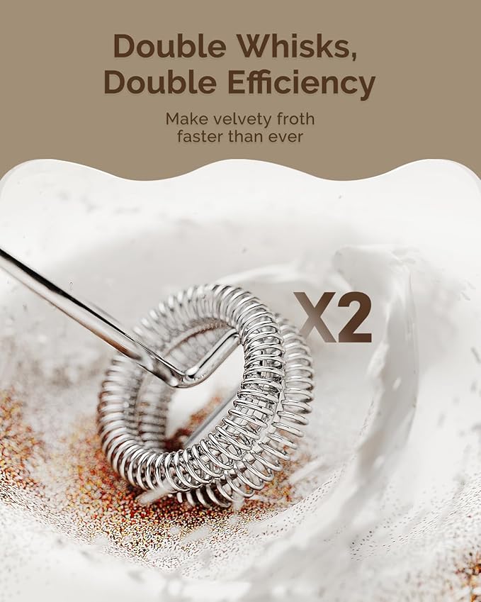 Maestri House USB-C Rechargeable Handheld Milk Frother