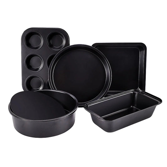 5-Piece Nonstick Baking Set with Versatile Pans