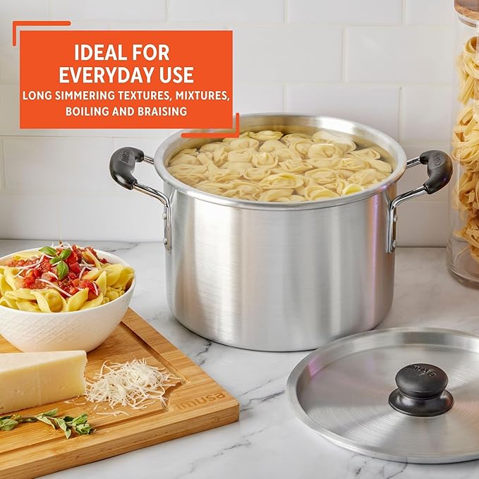 IMUSA 12Qt Essential Stock Pot