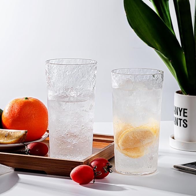 CrystalQuench 26oz Acrylic Drinkware Set of 8