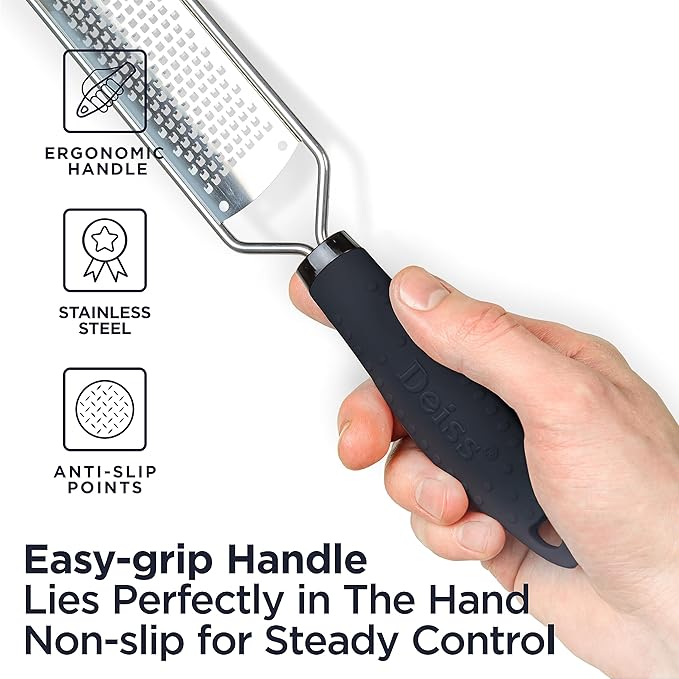 Deiss PRO Multi-Use Zester & Grater