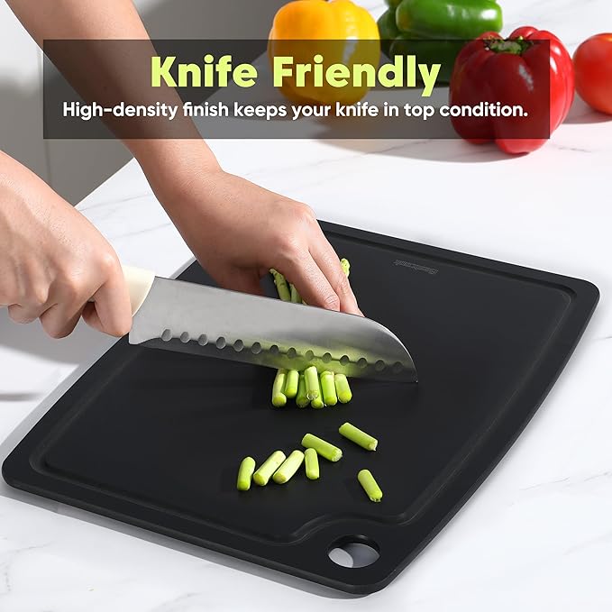 Eco-Smart Wood Fiber Chef Board - 14.6"x10.8" with Juice Groove