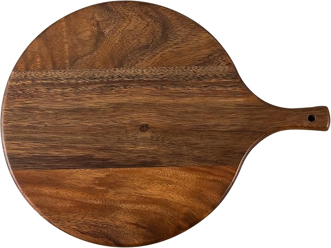 Walnut Wood Elegance Pizza & Charcuterie Board
