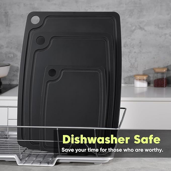 Eco-Smart Wood Fiber Chef Board - 14.6"x10.8" with Juice Groove