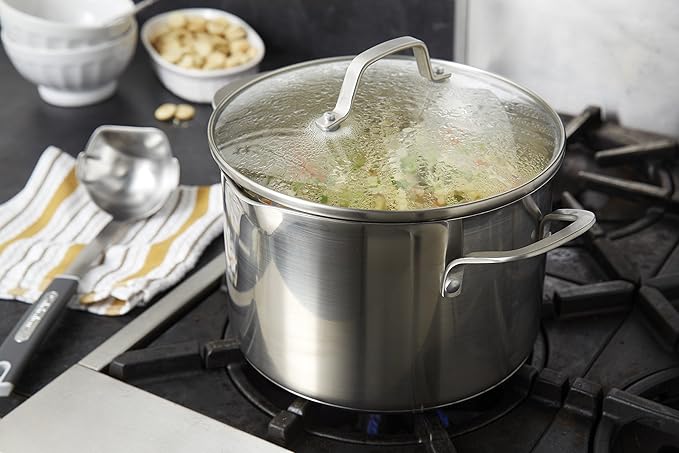 Calphalon Classic 6-Qt Stainless Stock Pot