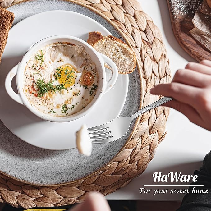 HaWare 9-Pc Kids' Stainless Steel Fork Set