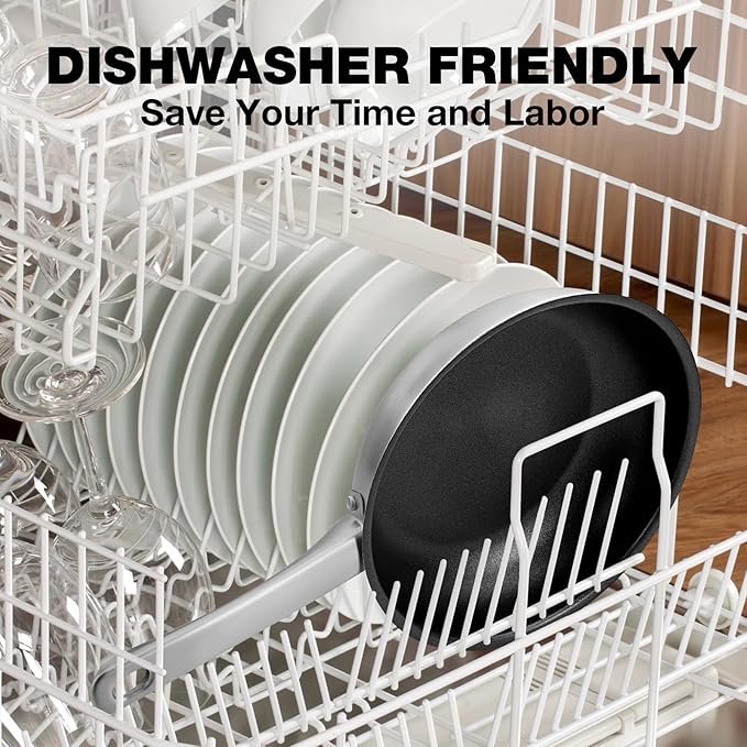 CS Pro Stainless 8 Inch Skillet with Cool Handle