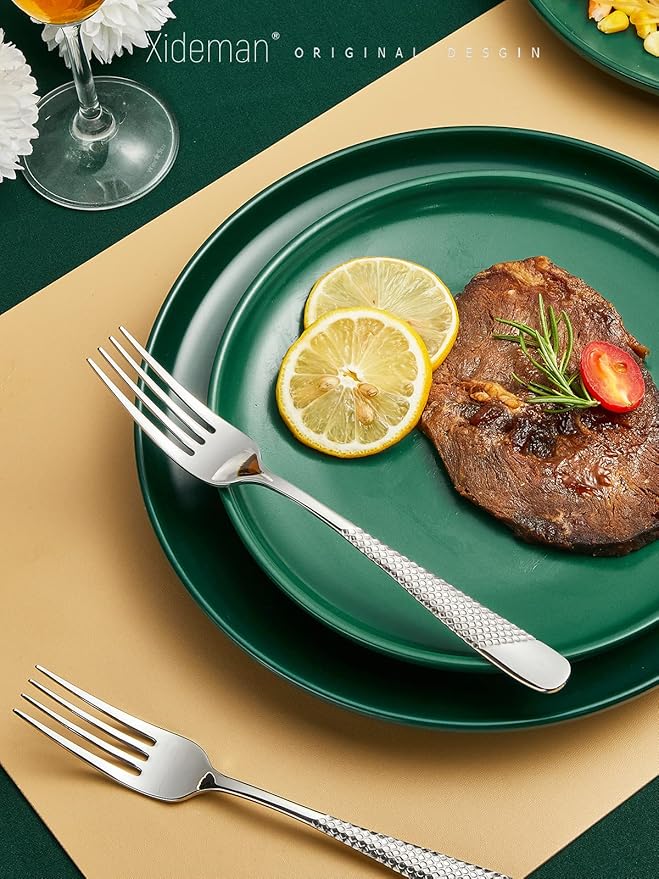 Xideman 6-Piece Stainless Dinner Forks