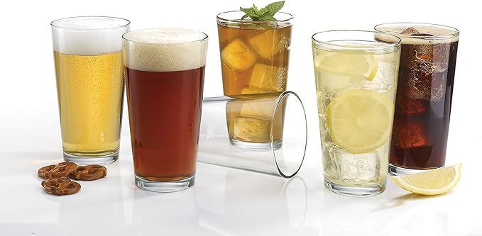 Luminarc Classic 16oz Beer Glass Set - 4 Pcs