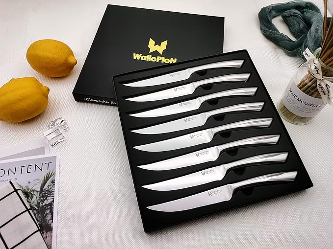 SleekEdge 8-Piece Steak Knife Set