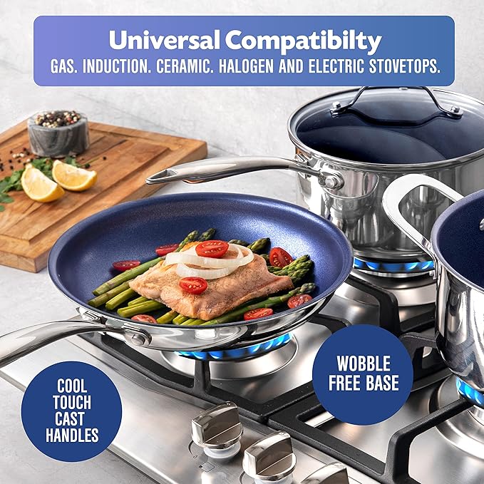 Granitestone Diamond Nonstick 10" Fry Pan