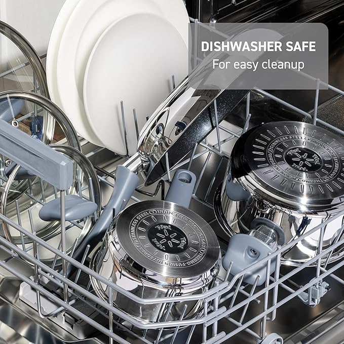 T-fal Stainless Essentials Fry Pan Duo