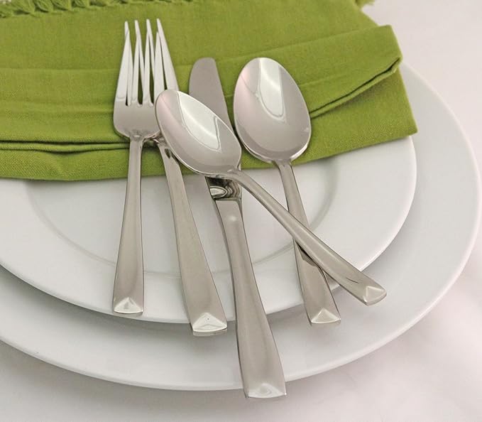 Oneida Lincoln 20-Piece Stainless Steel Flatware Set