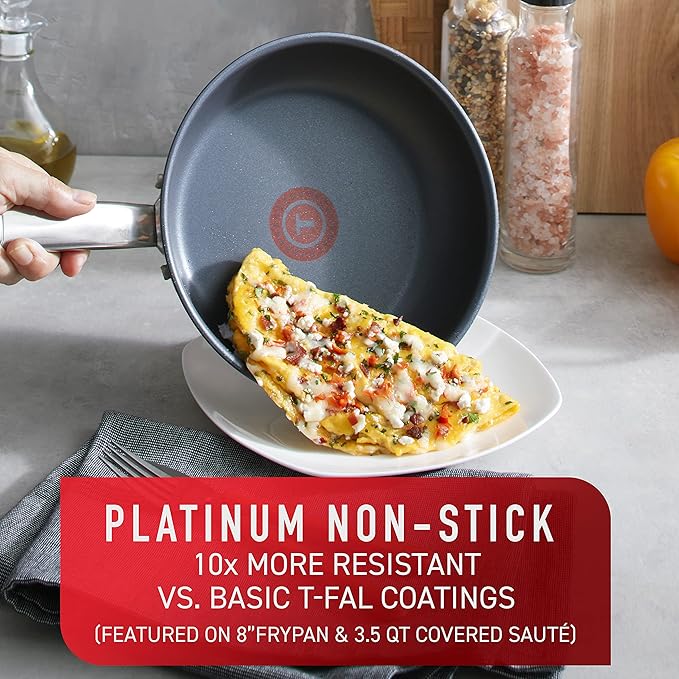 T-fal Platinum 12-Piece Induction Cookware Set