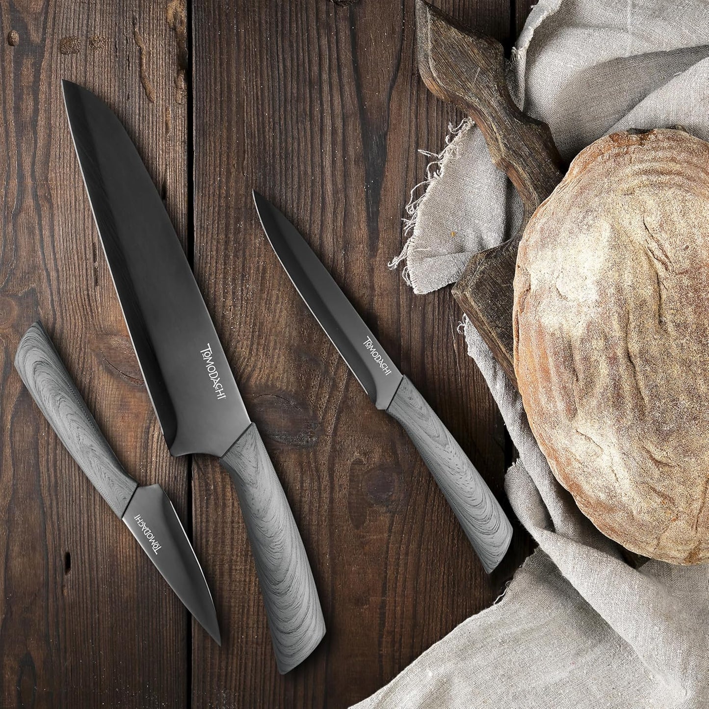 Raintree Ash Elite 13-Piece Knife Set