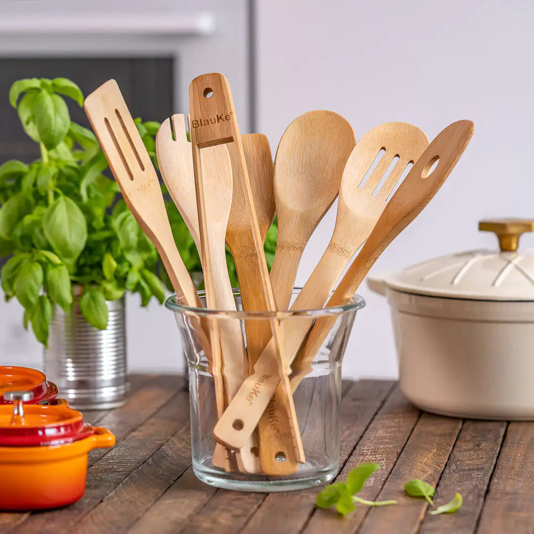 Bamboo 7-Piece Kitchen Utensil Set