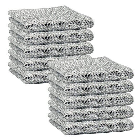 TripleSteel 10 Pack Scrubber Set for Kitchen and Home