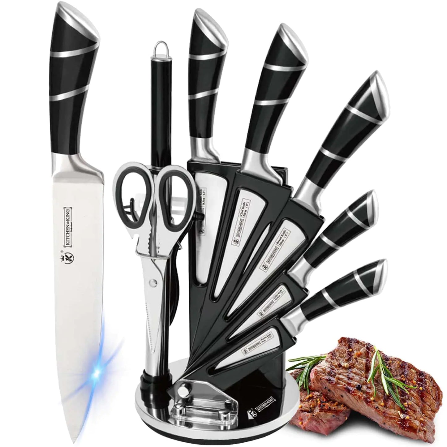 9-Piece Precision Chef Knife Collection