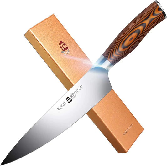 TUO Fiery Phoenix 8-Inch Chef's Knife