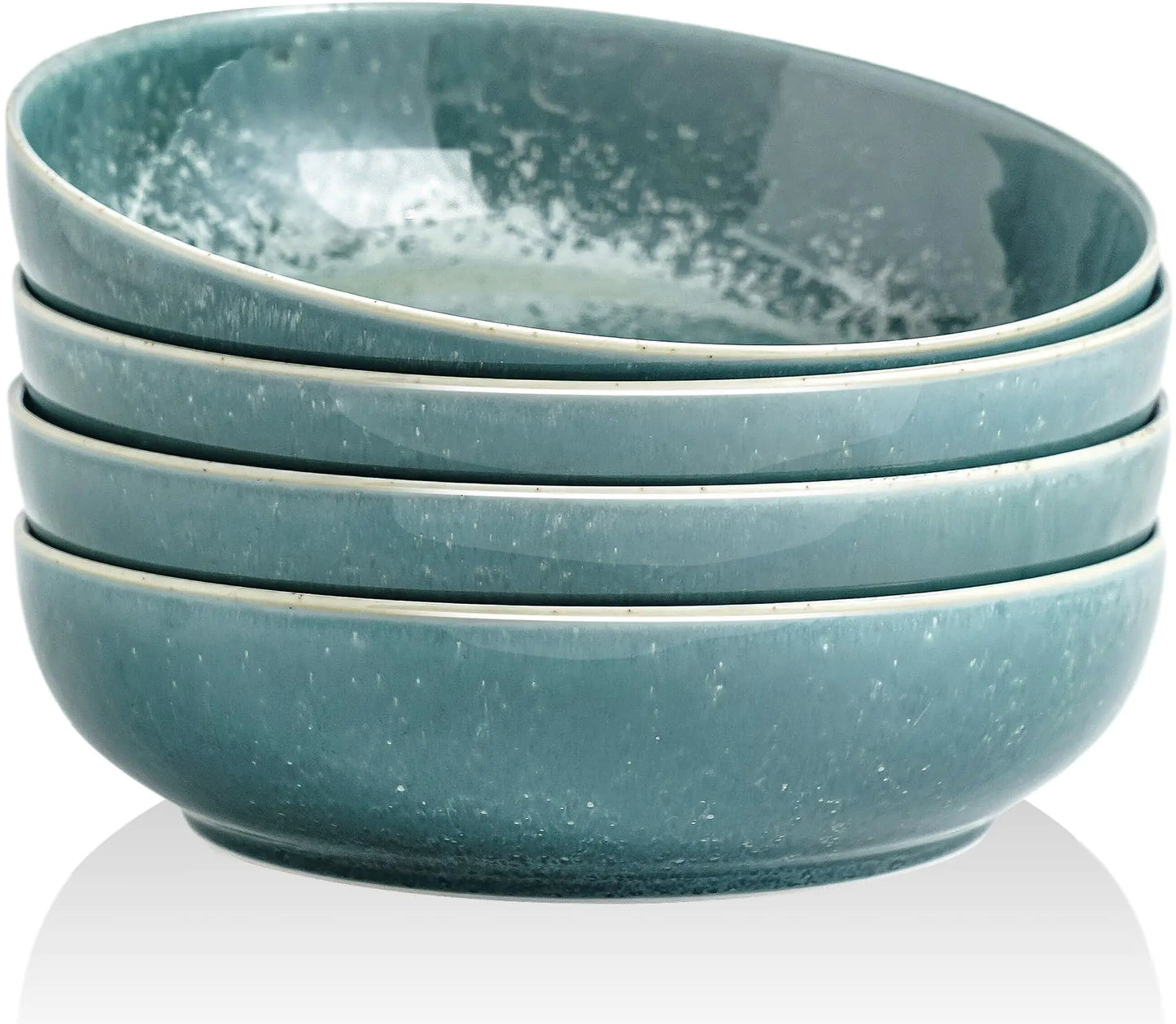 KYBSCZ 30oz Ceramic Dinner Bowls - Set of 4