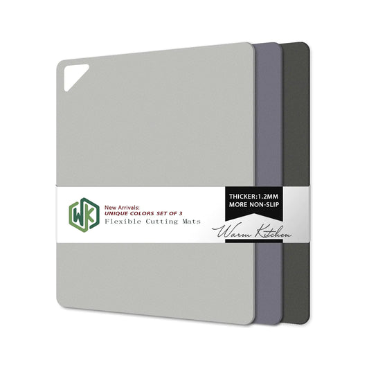 WK 3-Piece Non-Slip Kitchen Cutting Mats