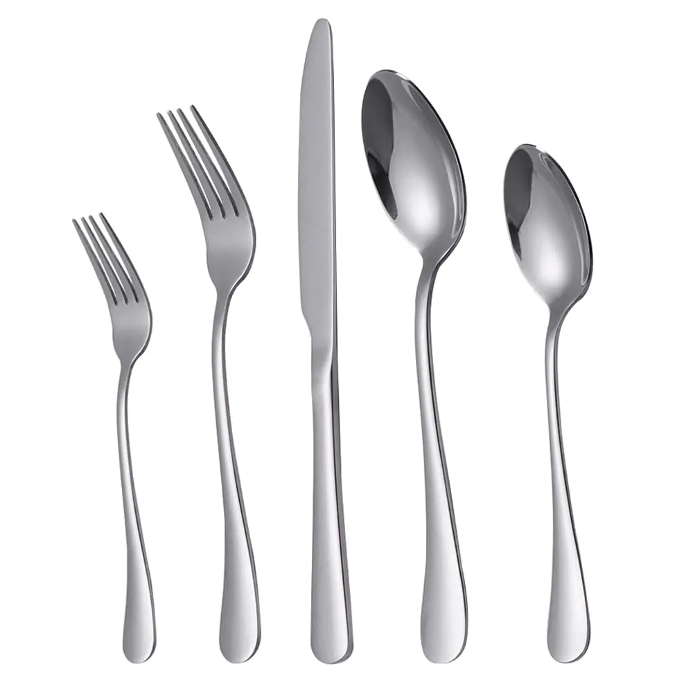 Rygten 20-Piece Stainless Steel Silverware Set