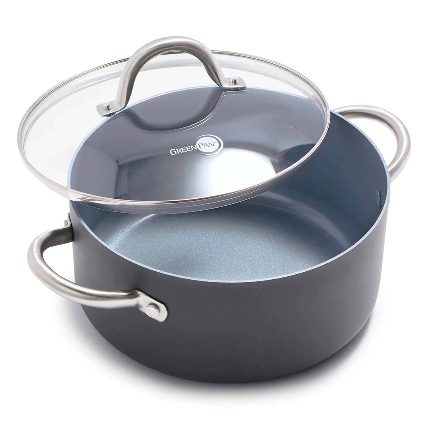 GreenPan Lima 5QT Ceramic Nonstick Stock Pot