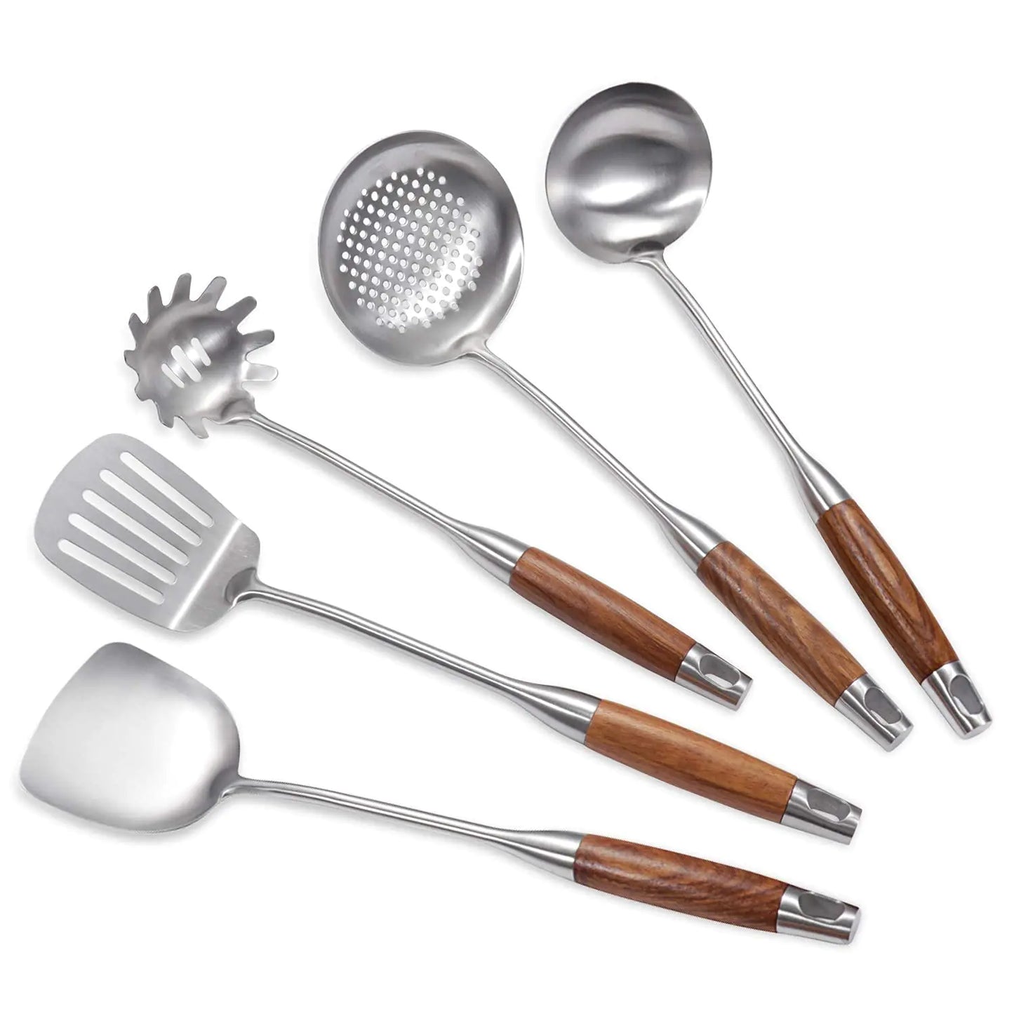 Elegant Stainless Steel Kitchen Essentials Set