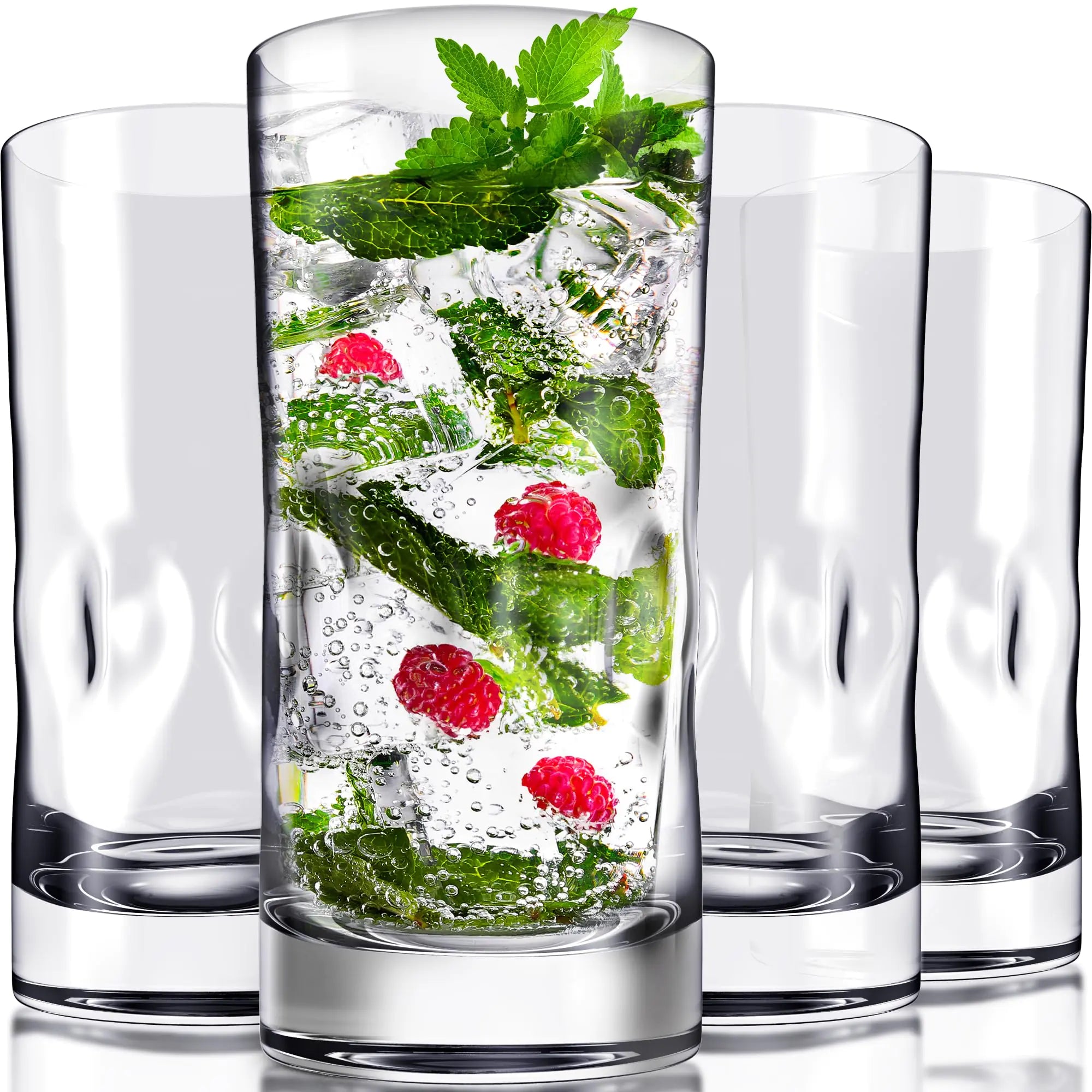 Bravario Tough Tritan Tumblers 17 oz | Dishwasher Safe & Shatterproof