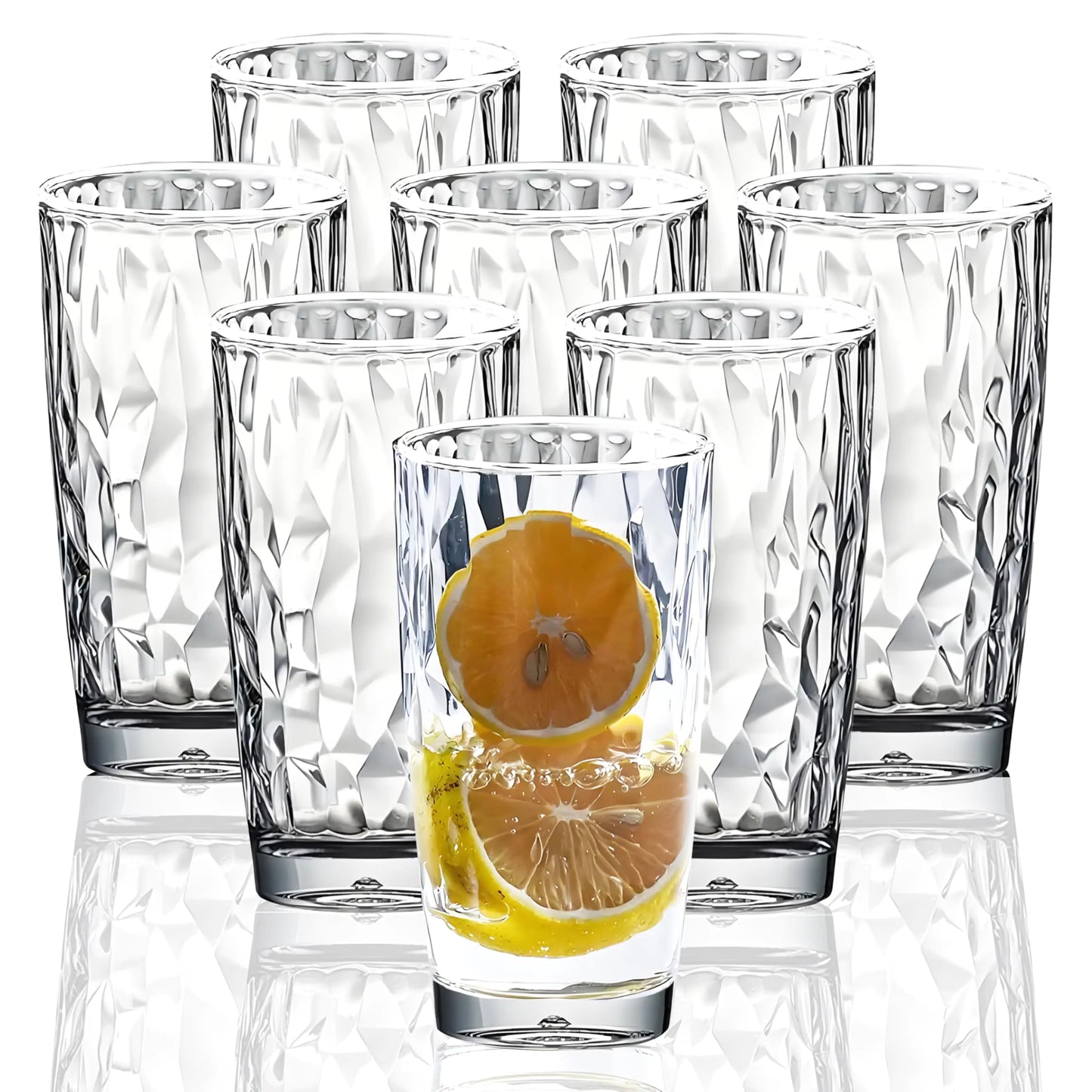 CRYSTALUX 15 Oz Unbreakable Tritan Drinkware