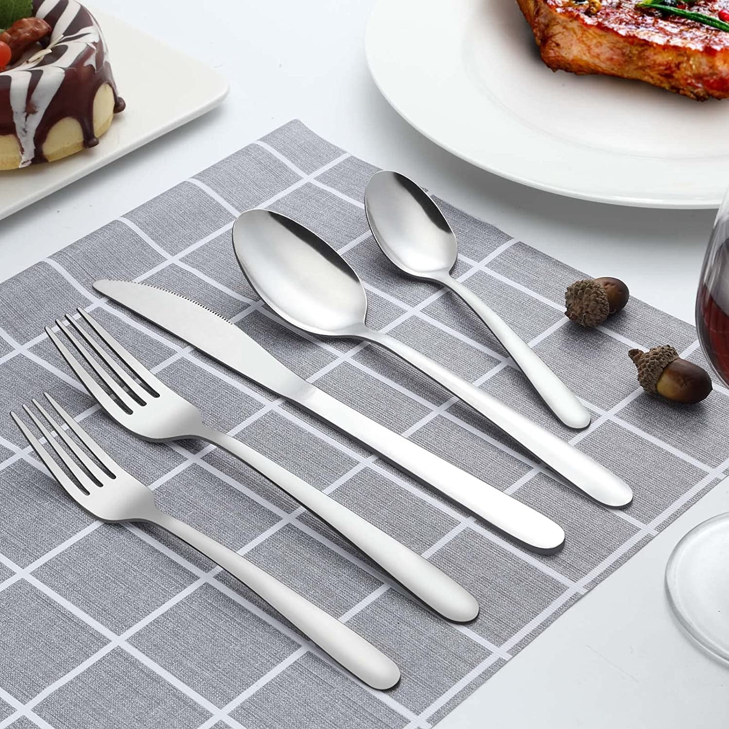 Rygten 20-Piece Stainless Steel Silverware Set