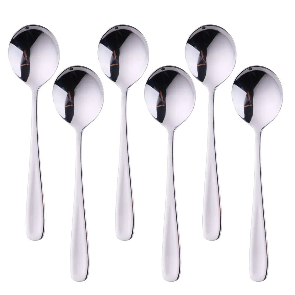 Buyer Star 7-Inch Elegant Soup Spoons Set