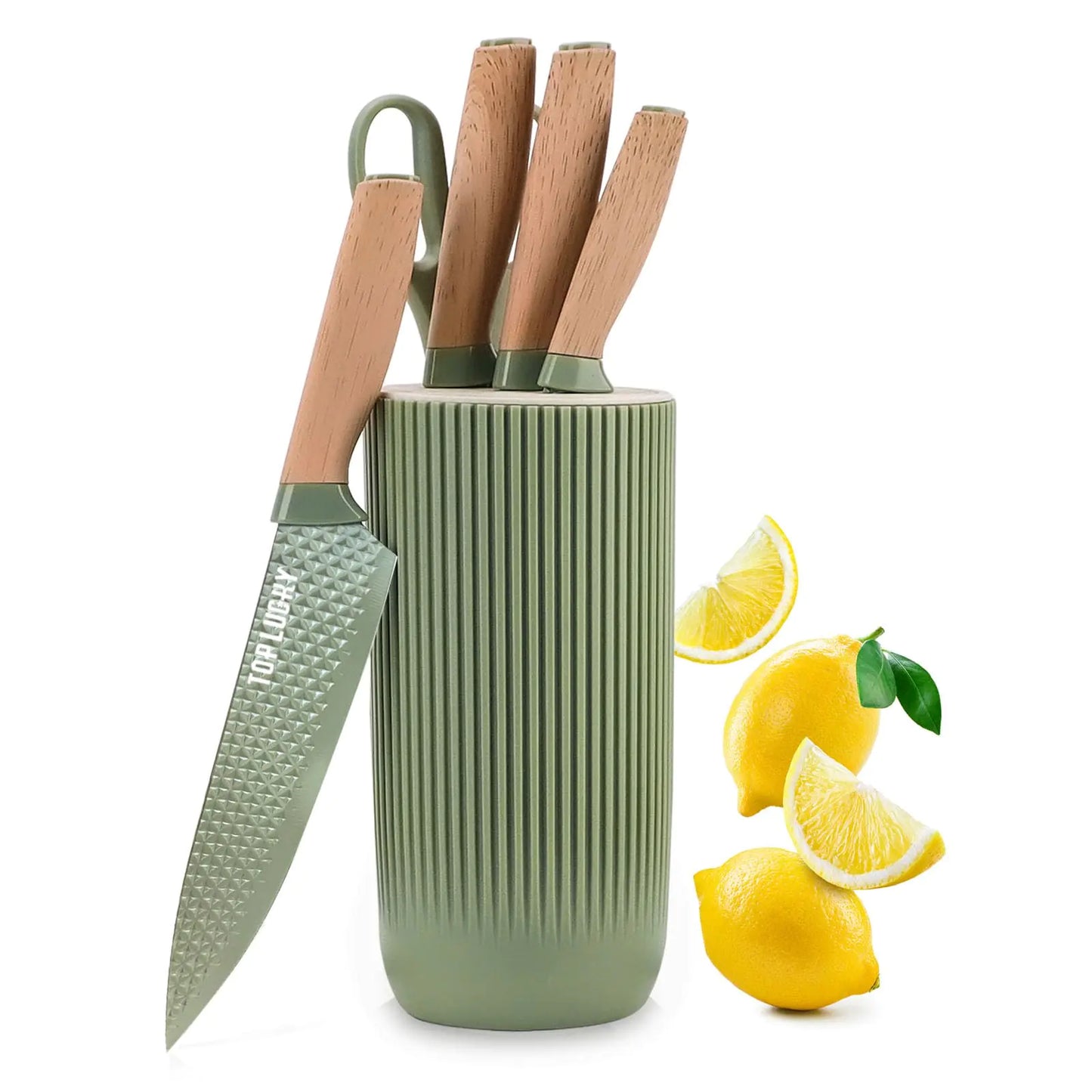 GreenStripe 6-Piece Chef Knife Set