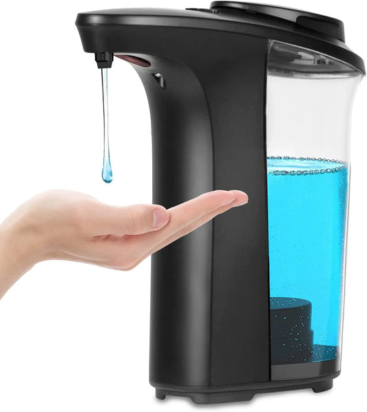 FKWin Touchless Soap Dispenser with 5-Level Control, 17oz