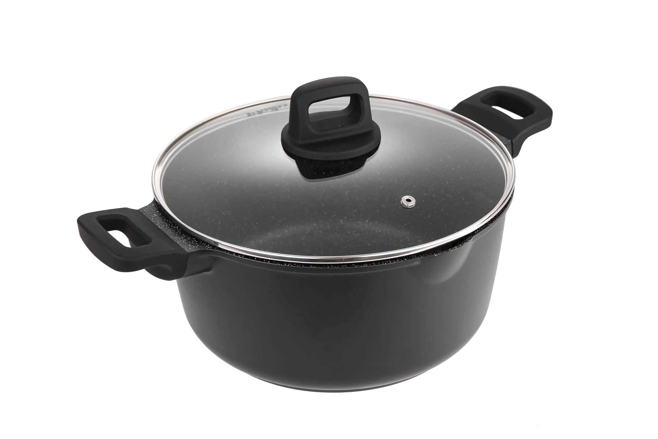 9.5'' Granite-Coated Non Stick Casserole Pot - Ergonomic Handle, Induction Ready