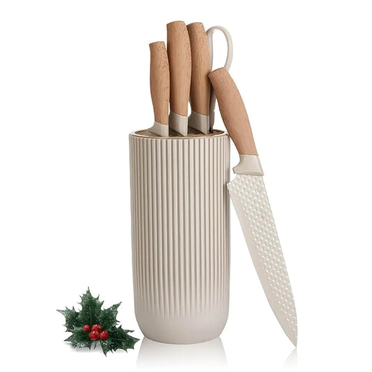 Khaki Chef's Select 6-Piece Knife Set