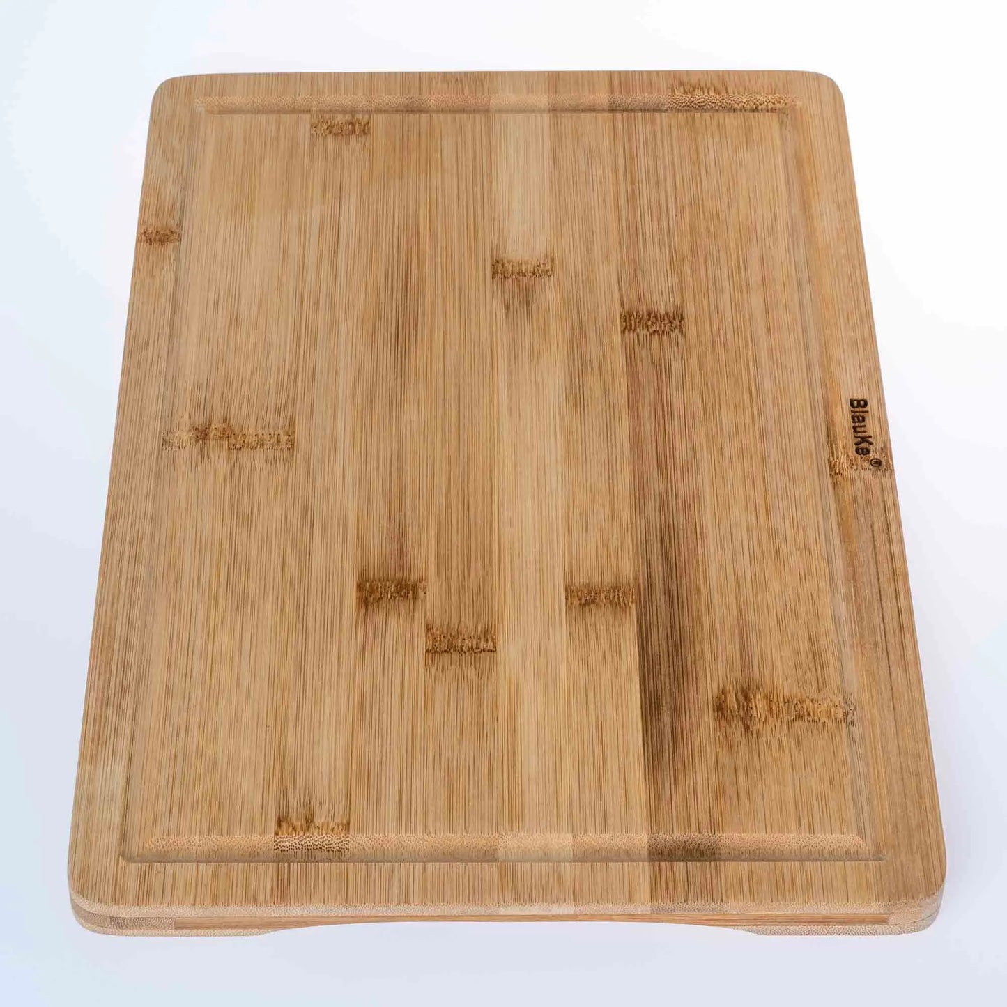 Bamboo Deluxe Cutting Board 15x10 - Juice Groove with Handles