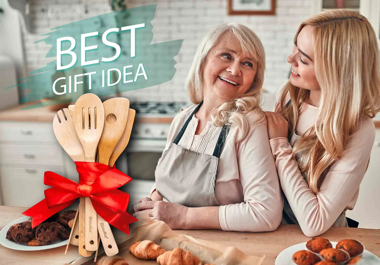 Bamboo 7-Piece Kitchen Utensil Set