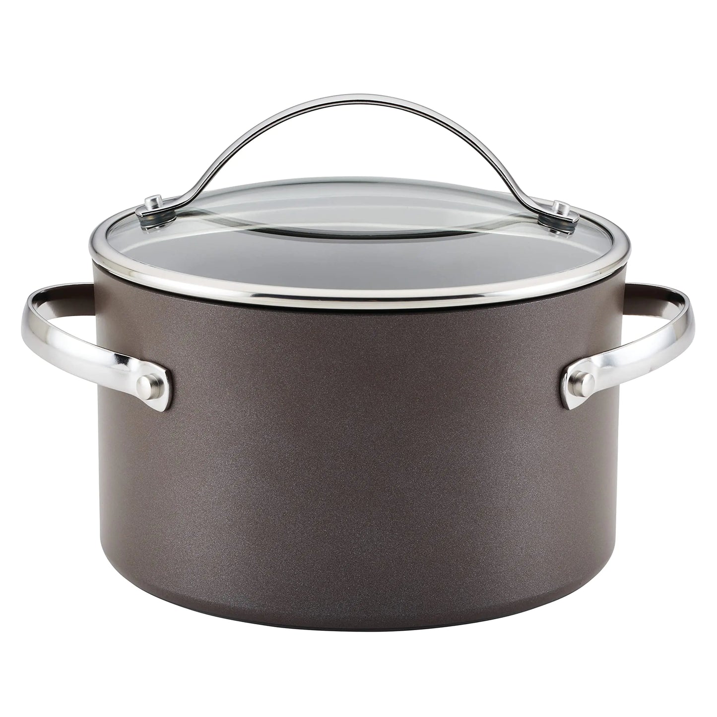 Ayesha Curry 4-Qt Nonstick Hard Anodized Saucepot