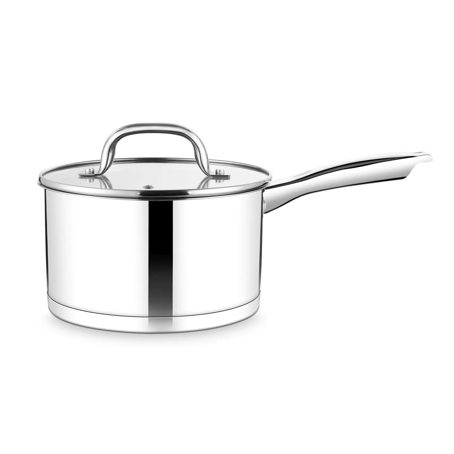 TeamFar 3qt Tri-ply Stainless Steel Saucepan