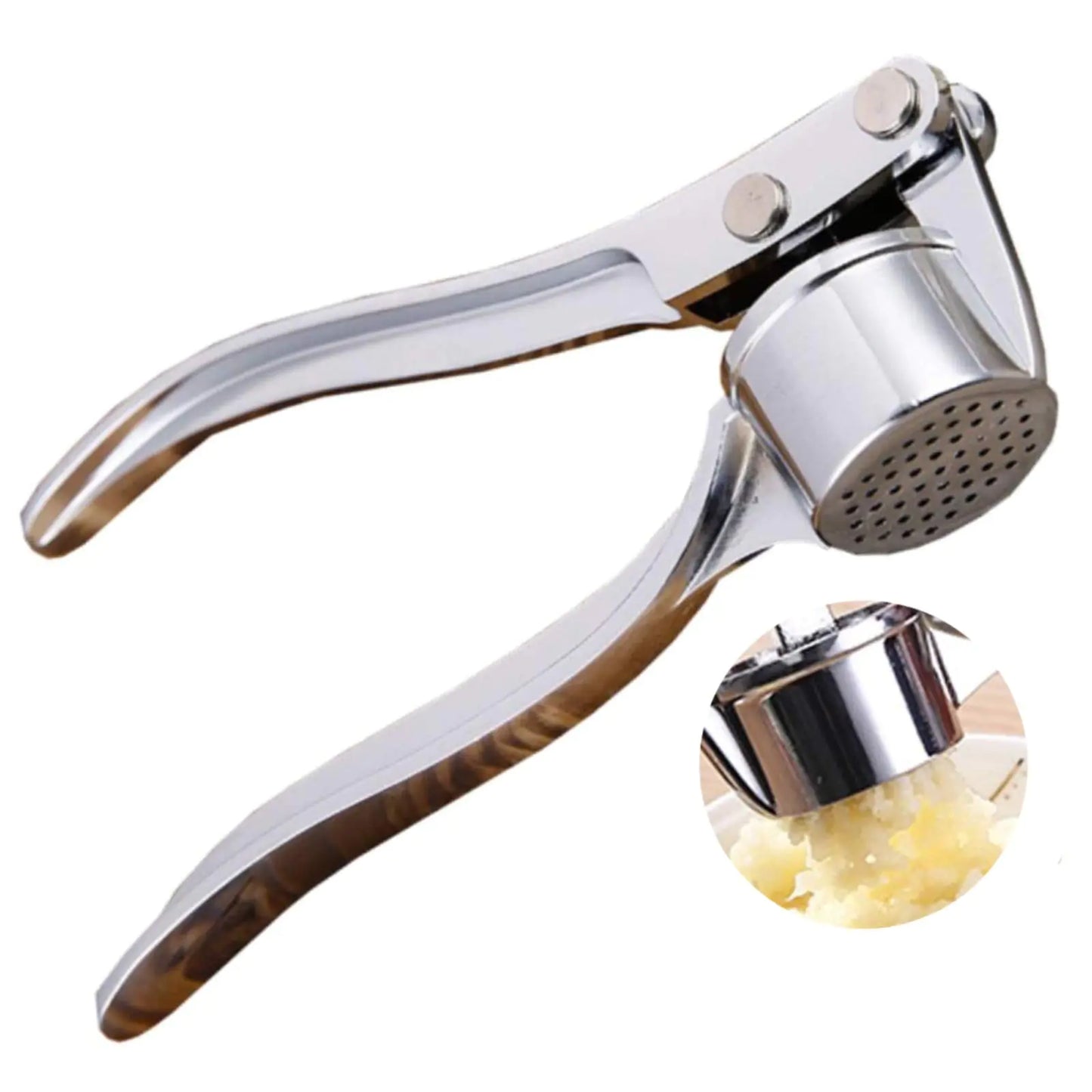 Garlic Press for Kitchen Ginger Peeler Garlic Crusher