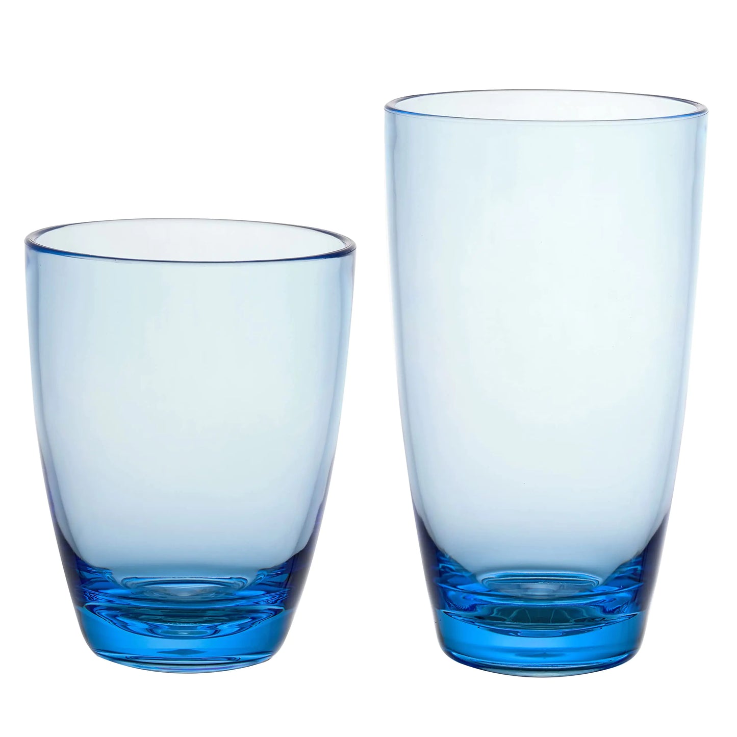 BLUE KLIFA Stackable Acrylic Drinkware Set - BPA-Free