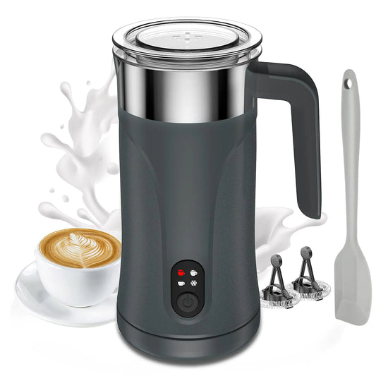 Ovetedot 4-in-1 Quiet Milk Frother & Steamer